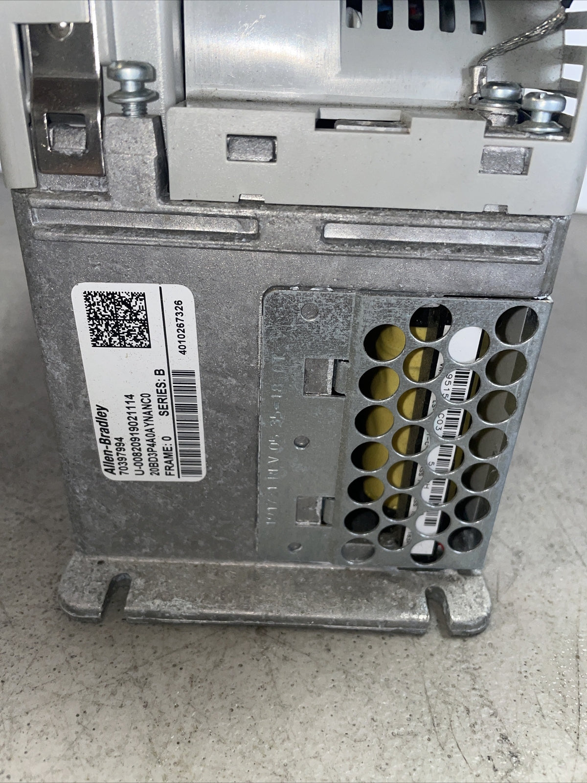 Allen-Bradley PowerFlex 700 20BD3P4A0AYNANC0 -@1D