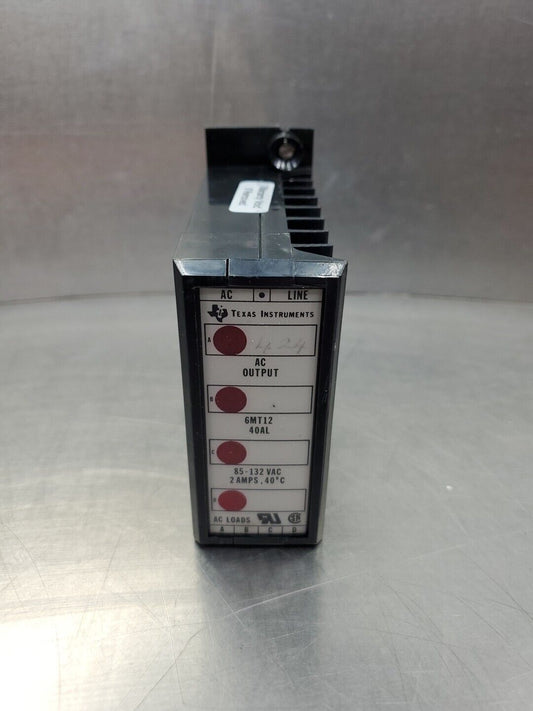 Siemens/Texas Instruments 6MT12-40AL Output Module.                        3D-42