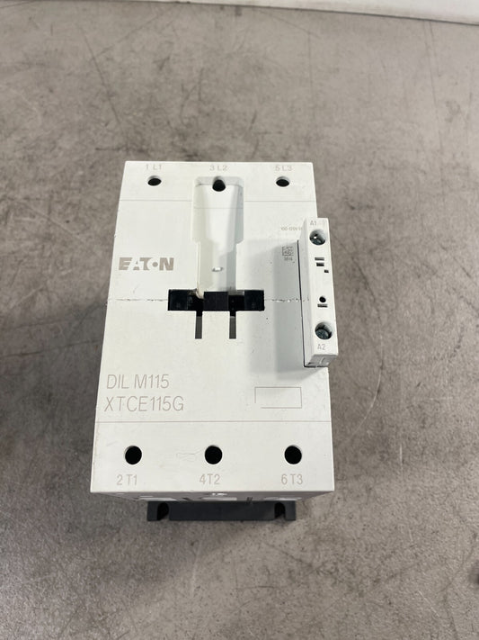 Eaton Dil M115 XTCE115G 24VDC coil 3 PHASE 50HP/230V 100HP/460V CONTACT @3.3.5