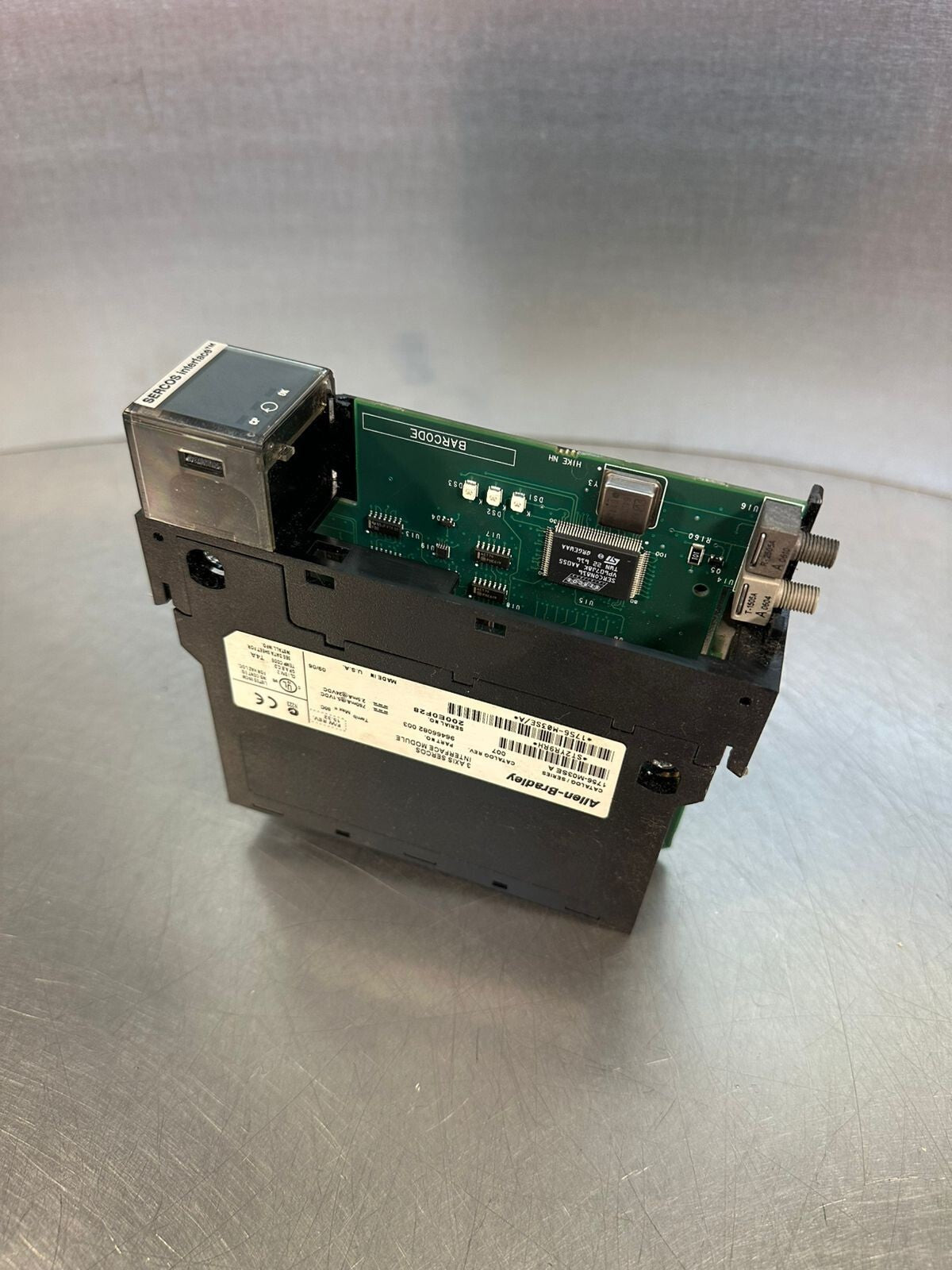 Allen-Bradley 1756-M03SE /A 3 Axis Sercos Interface Module         (5.4.5)