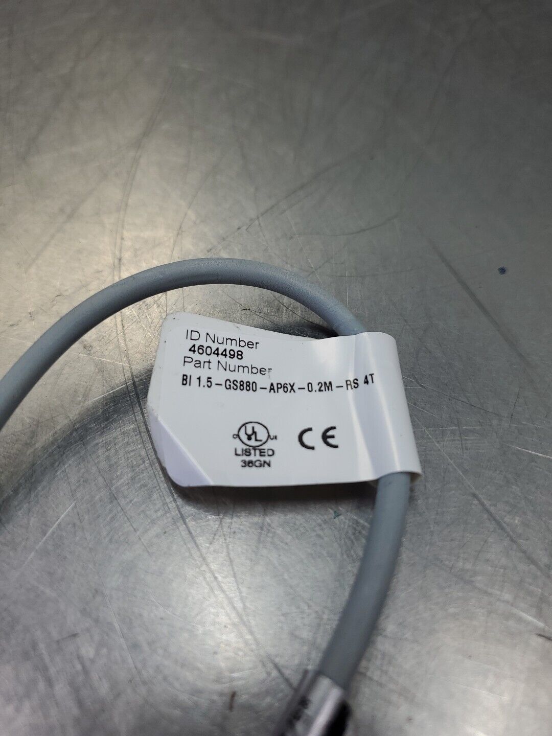 Turck BI 1.5-QS880-AP6X-0.2M-RS 4T Proximity Sensor.                       5E-20