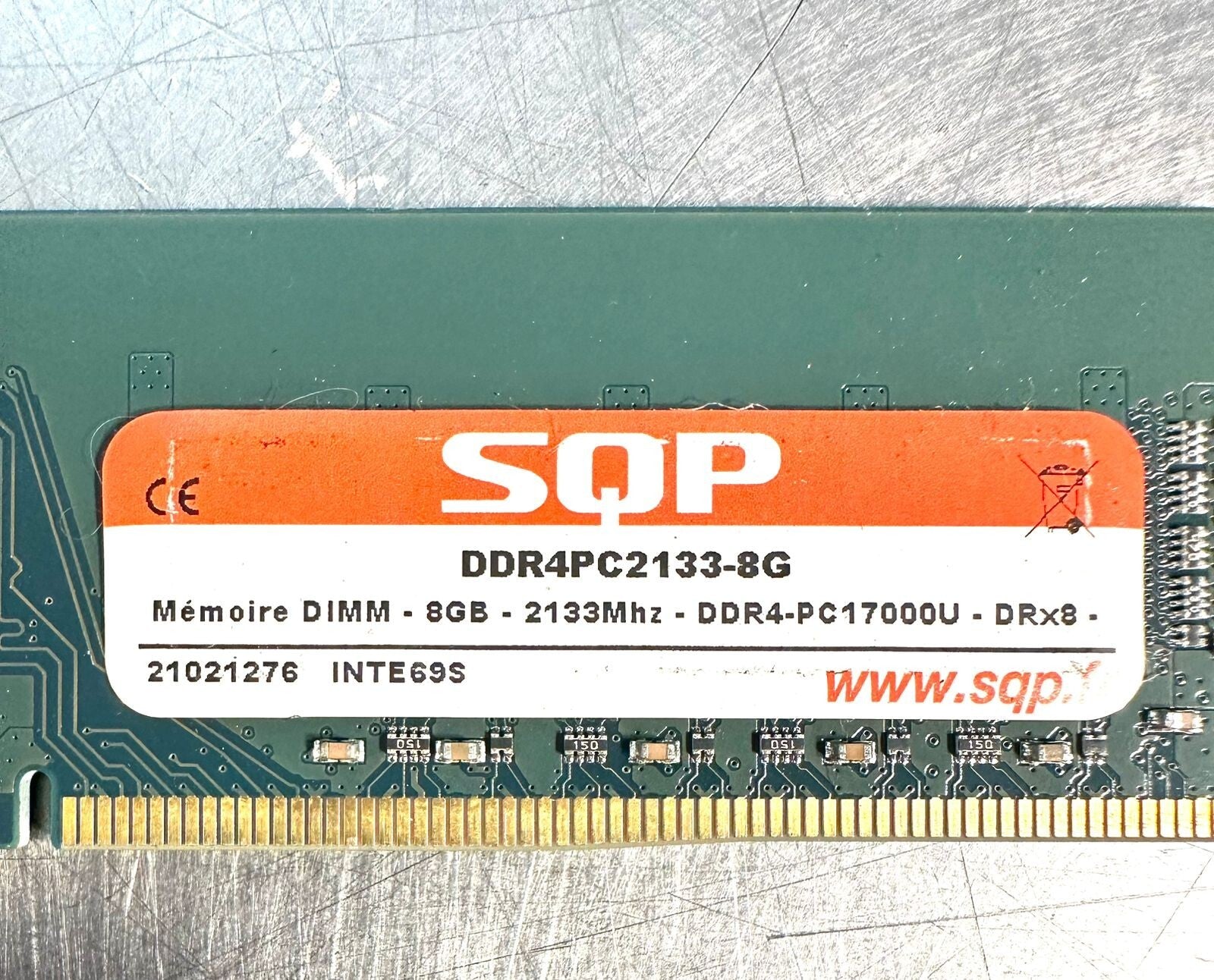 Sqp 8gb Ddr4 PC4-2400 2Rx8                                 (7.3.2)