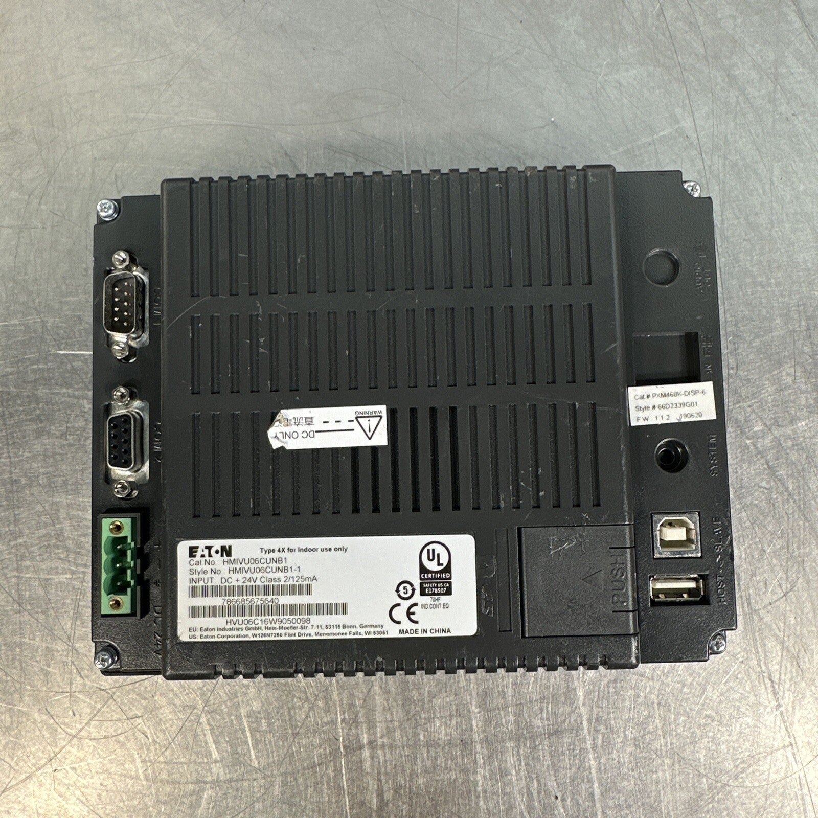 Eaton HMIVU06CUNB1 6'' Color HMI                         (BIN-1.1.1)