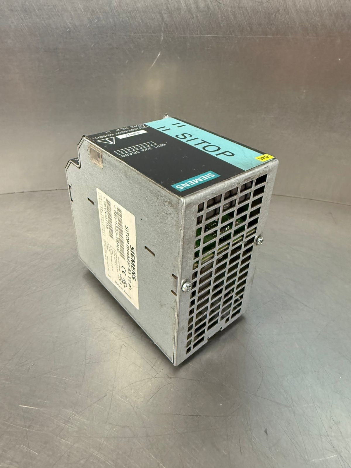 Siemens 6EP1333-3BA00 Sitop Modular 5A 1/2ph                       (2.1.5)