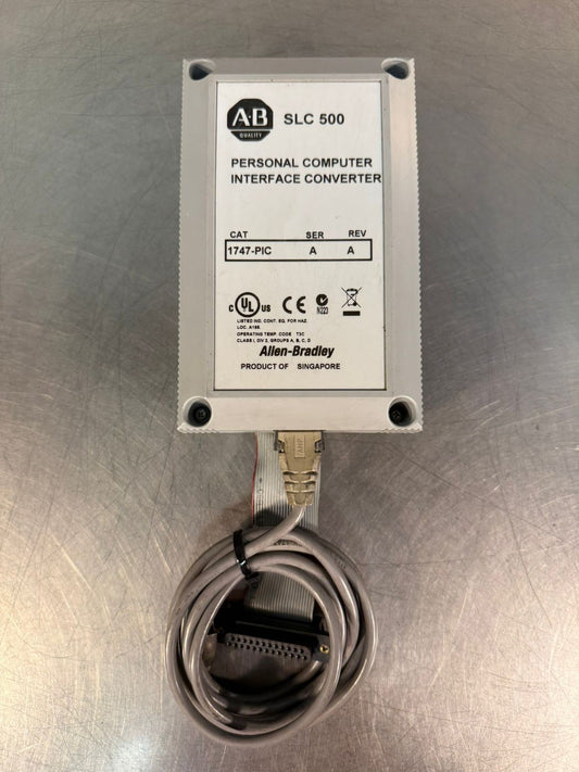Allen Bradley 1747-PIC /A Rev. A SLC 500 Converter Unmp            (7.2.3)