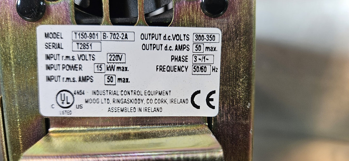 MOOG T150-901 B-702-2A Servo Drive                                      (BIN552)