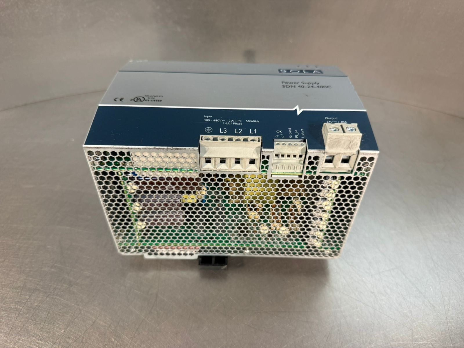 Emerson SDN-40-24-480C Power Supply    50v-/0.2A       (4.6.1)