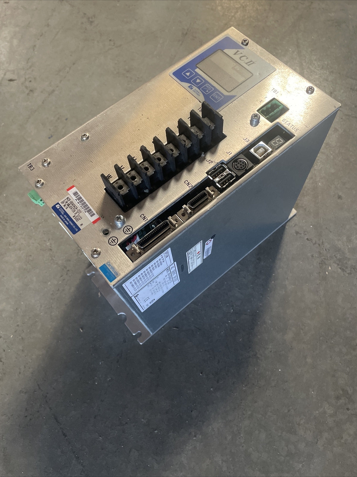 NIKKI DENSO / NCR-DDA0A2A-222 / AC SERVO DRIVER @3A