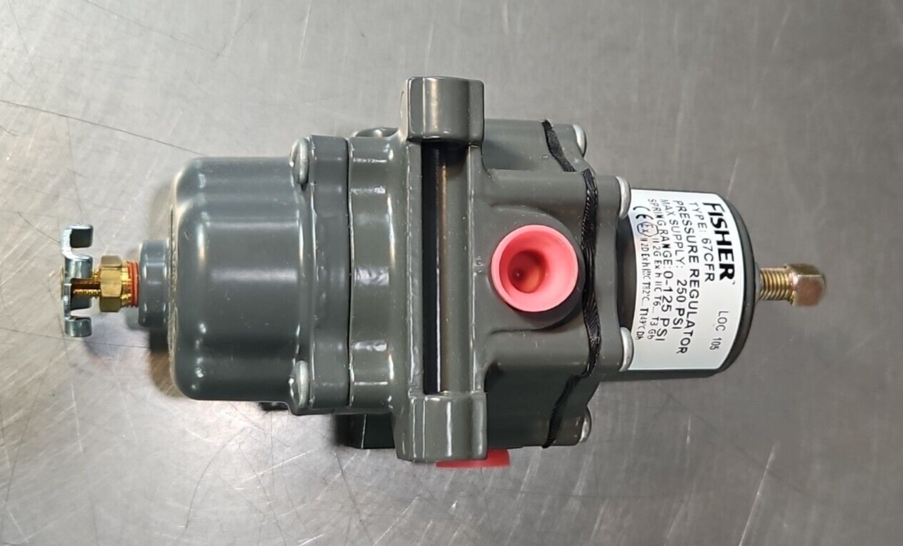 Emerson Fisher 67CFR -1663-38672 Pressure regulator 250 psi              Loc6C5