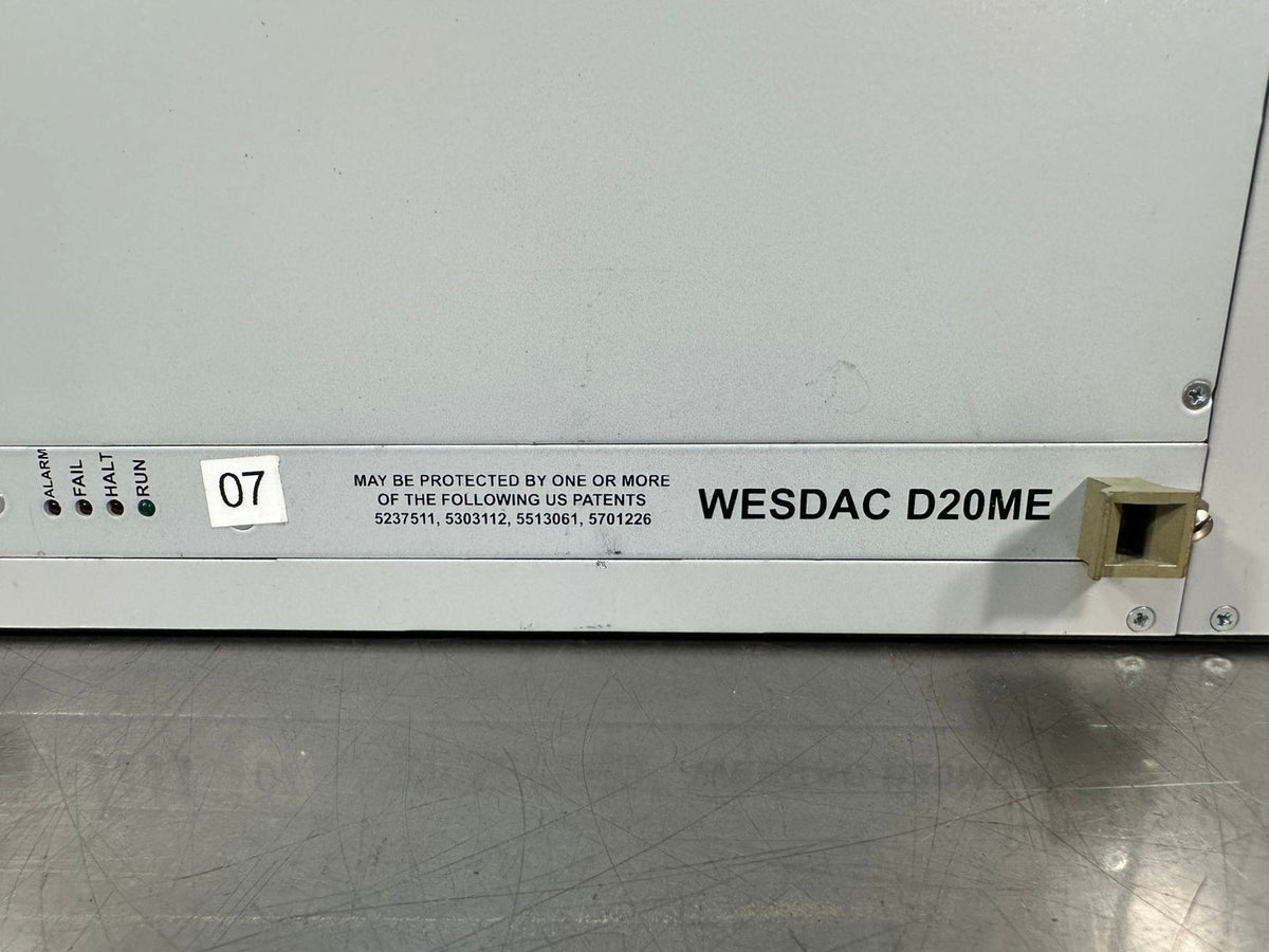 Ge Wesdac D20ME Controller  Inp 20-60V 10A Max                           (9.4.3)