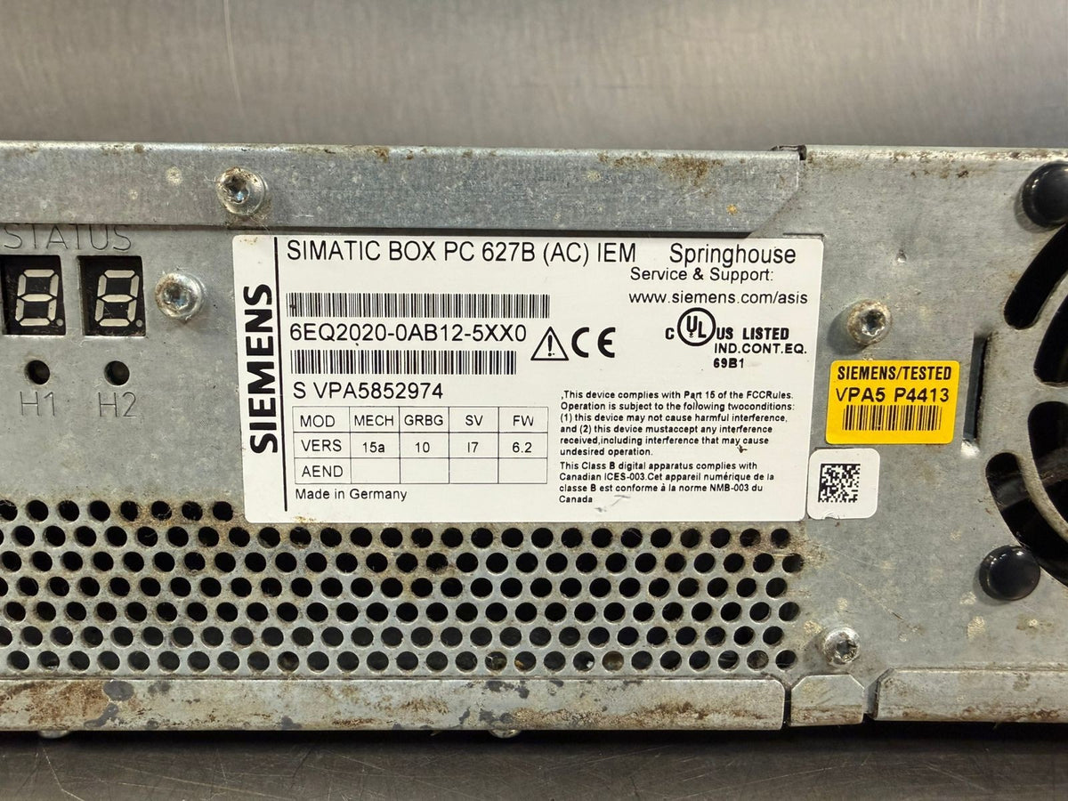Siemens 6EQ2020-0AB12-5XX0 Simatic 627B                                  (9.4.5)