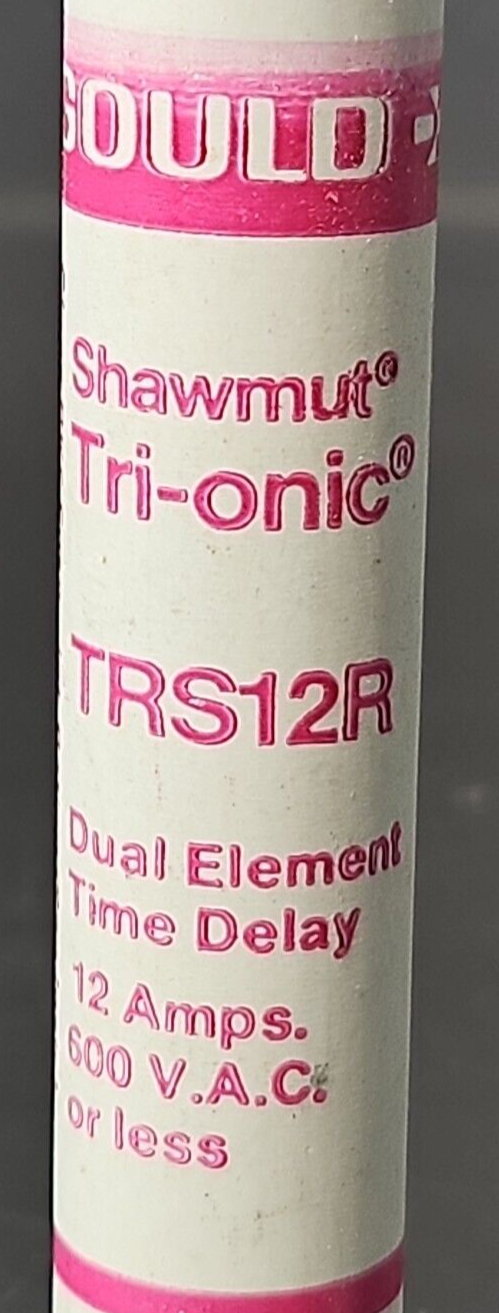 Gould shawmut TRS12R Time delay fuse                                     Loc4E3