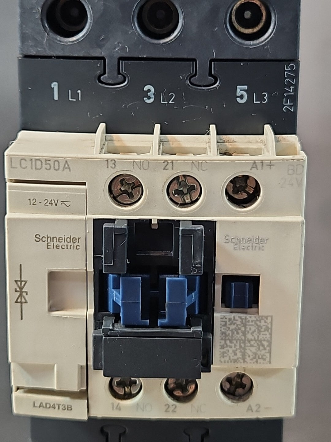 Schneider LC1D50A Coil Contactor 80A                                    (BIN243)