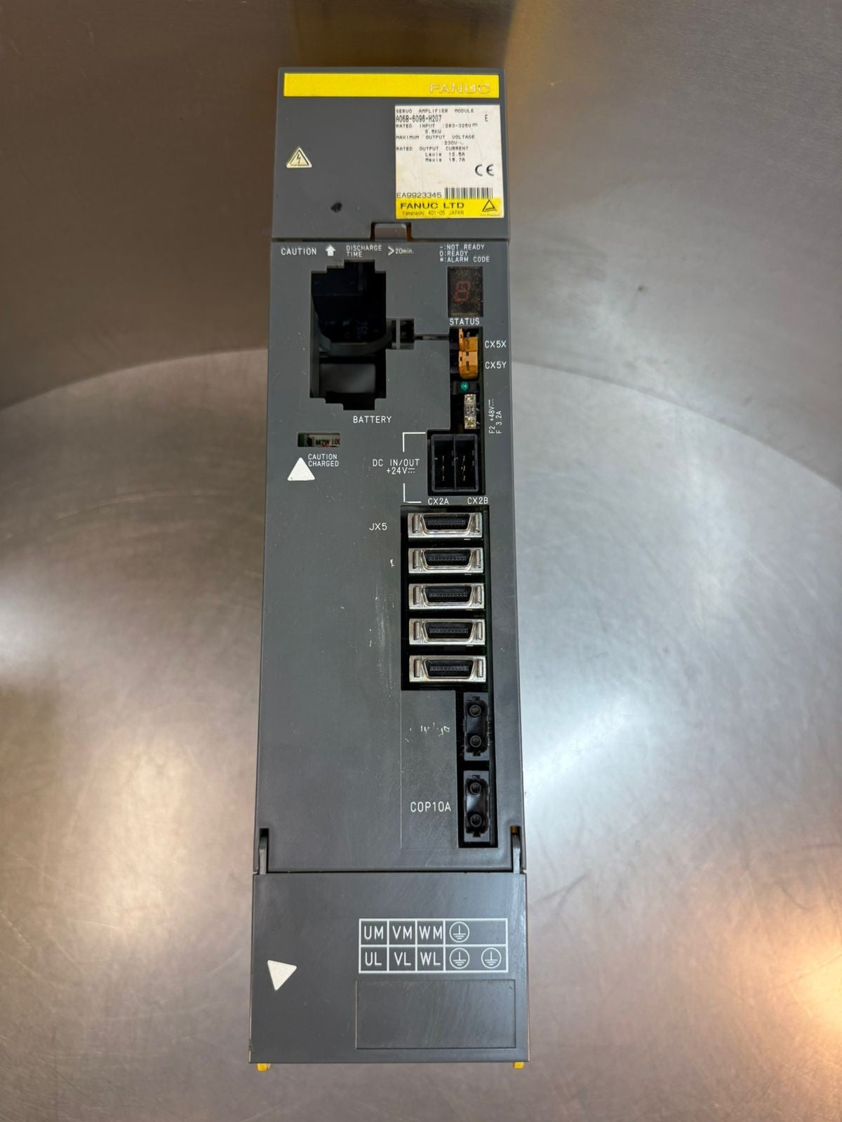 Fanuc A06B-6096-H207 Servo Driver Amplifier                       (12.4.1)