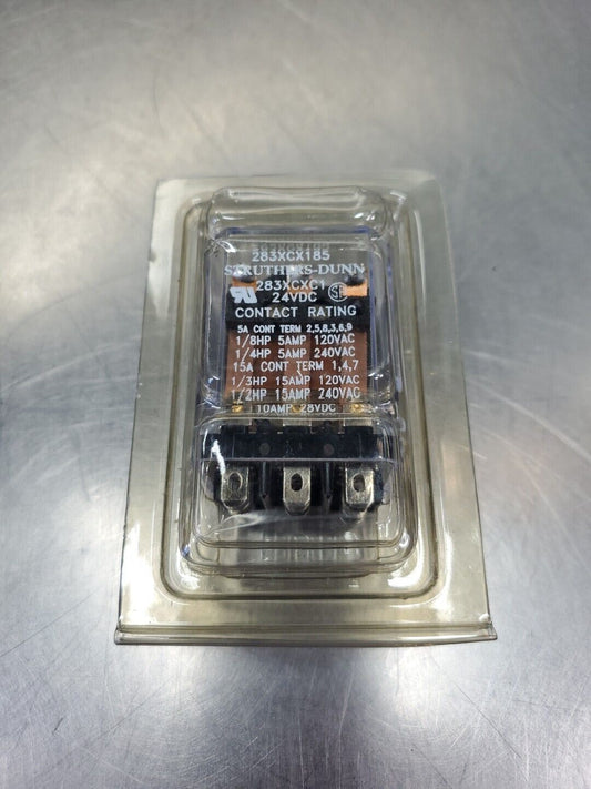 Struthers-Dunn 283XCX185 Electronic Relay, 15A 120-240VAC.                 4C-38