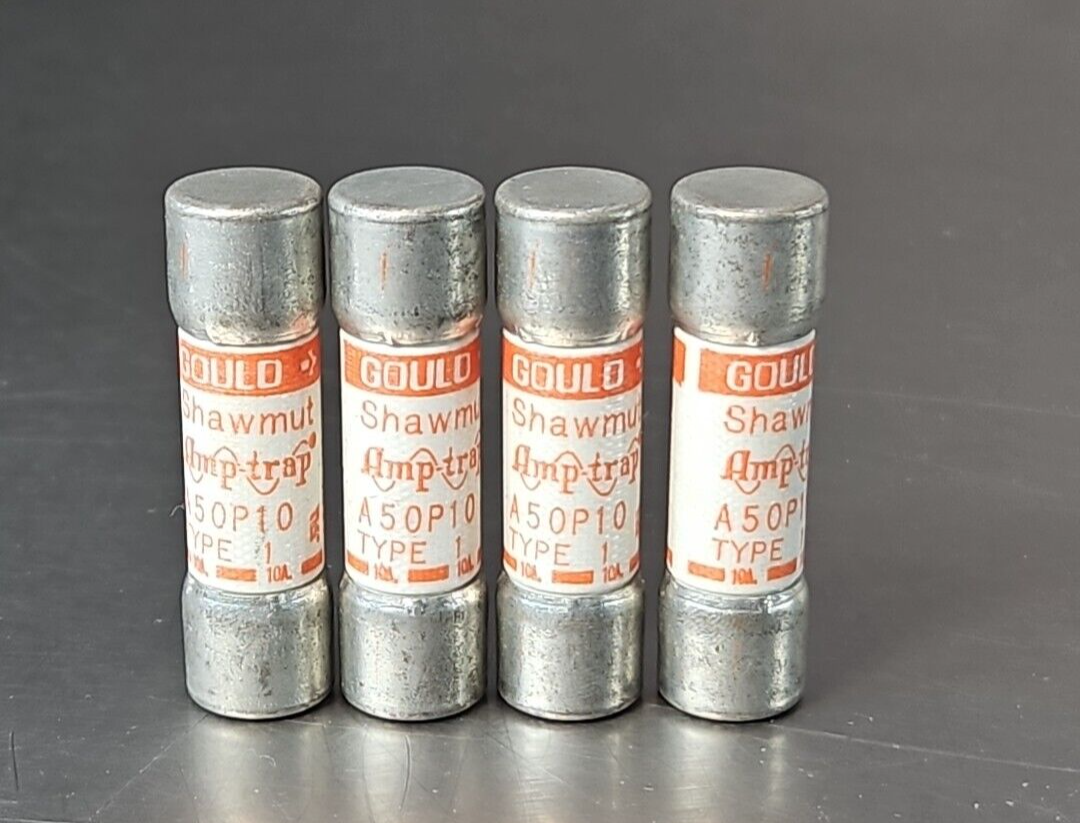 Gould shawmut A50P10 Time delay relay. Lot of 4.                       Loc4C29