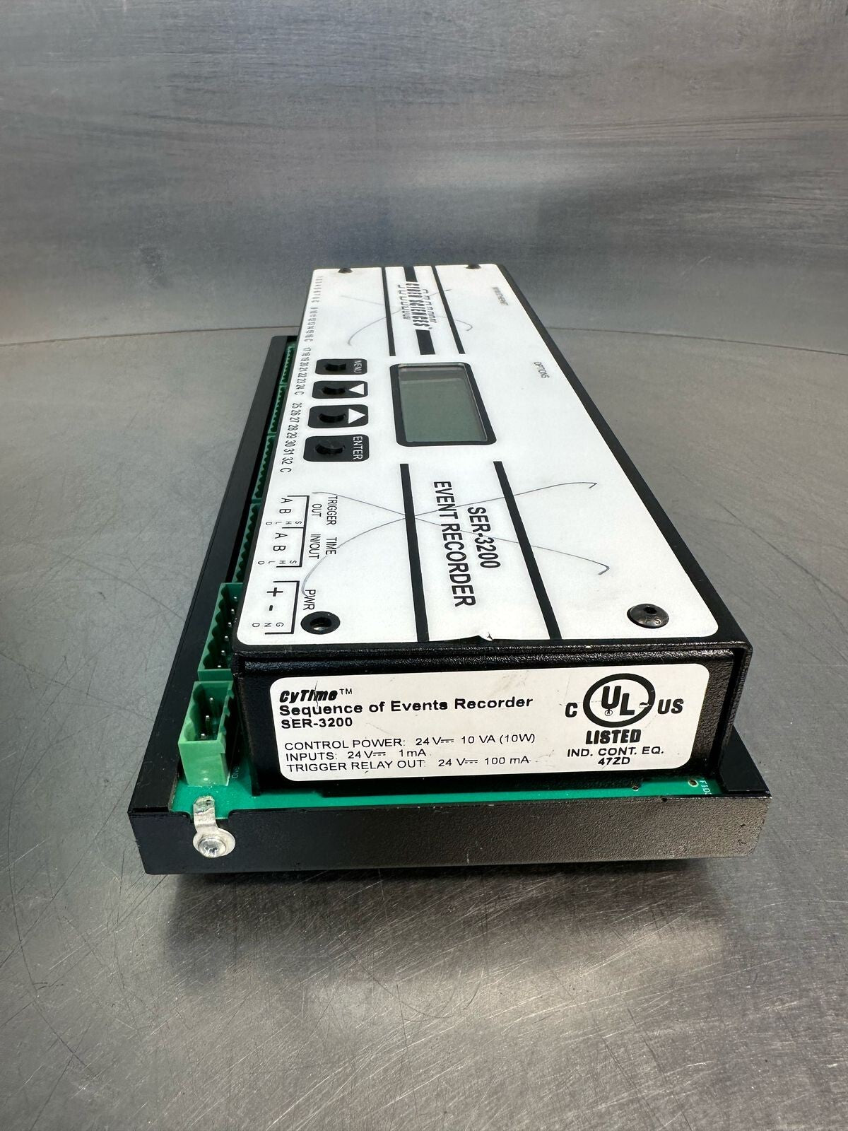 Cyber Sciences SER-3200-PTP Time Sequence of Events Recorder (5.4.5)