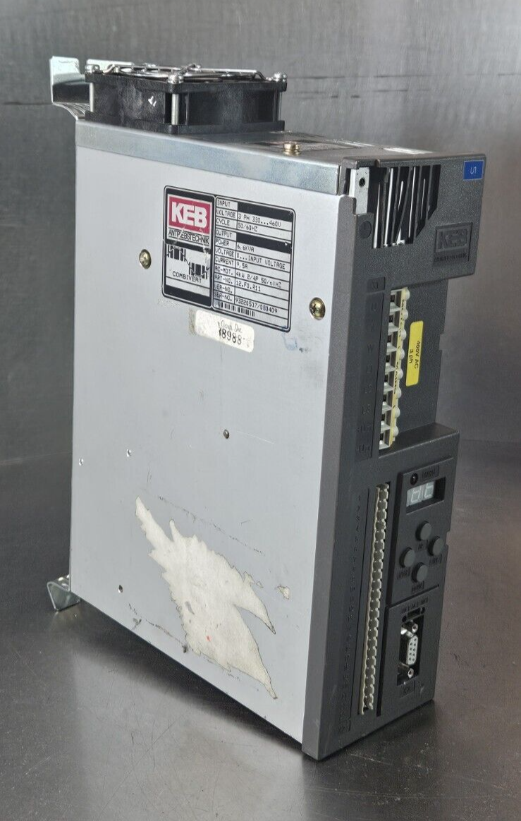 Keb Combivert 12.F0.R11 (93220507/080409) Drive                         (BIN655)