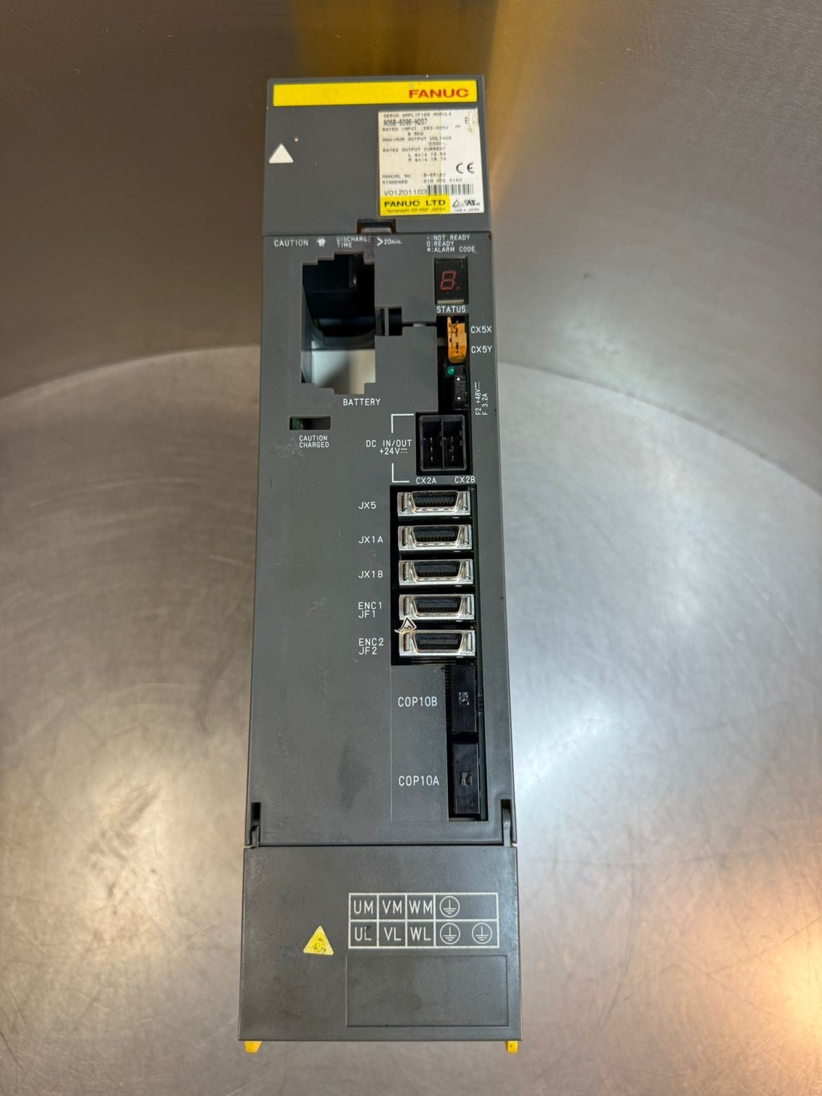 Fanuc A06B-6096-H207 Servo Amplifier  B-65162                     (12.4.6)