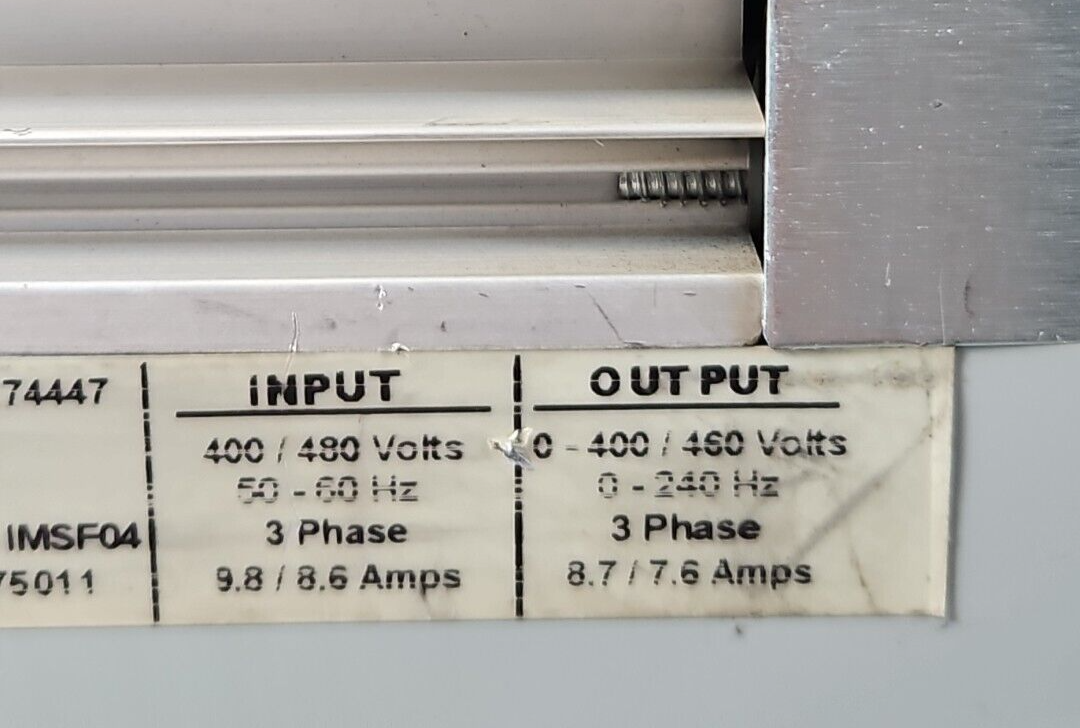 Leeson Speedmaster 174447 Adjustable Speed AC Motor Control             (BIN454)