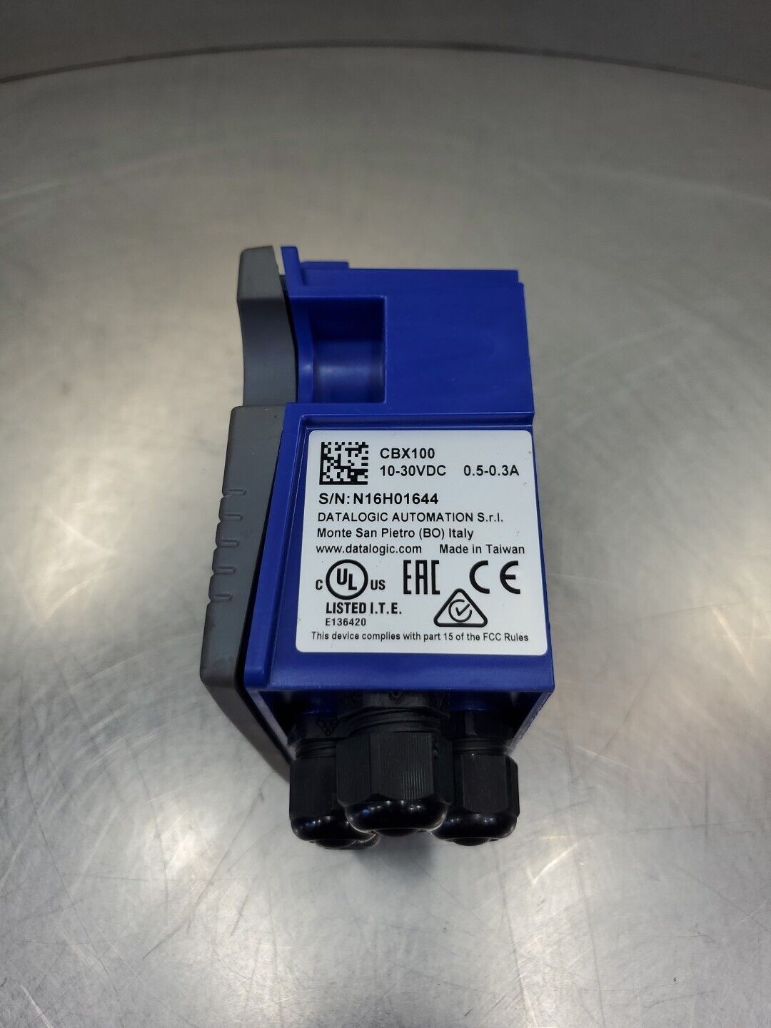 DATALOGIC CBX100 10-30 VDC Box Connection w/Cables.                        5D-13