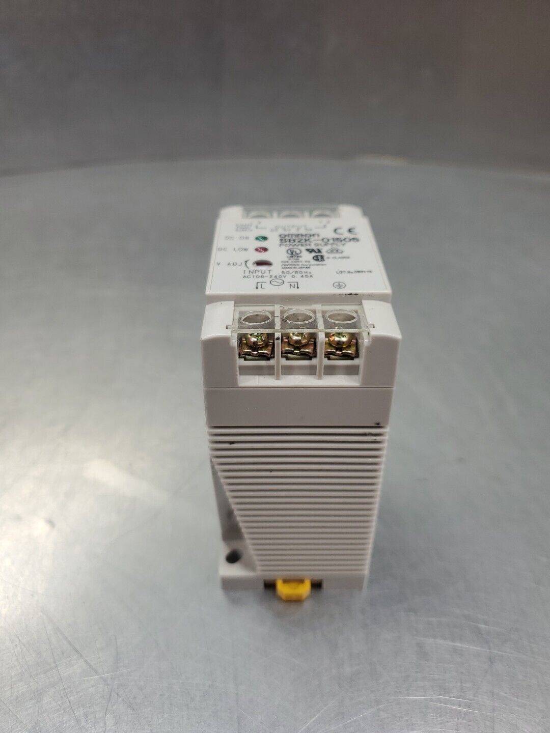 OMRON S82K-01505 Power Supply,  5VDC, 2.5A.                                4A-34
