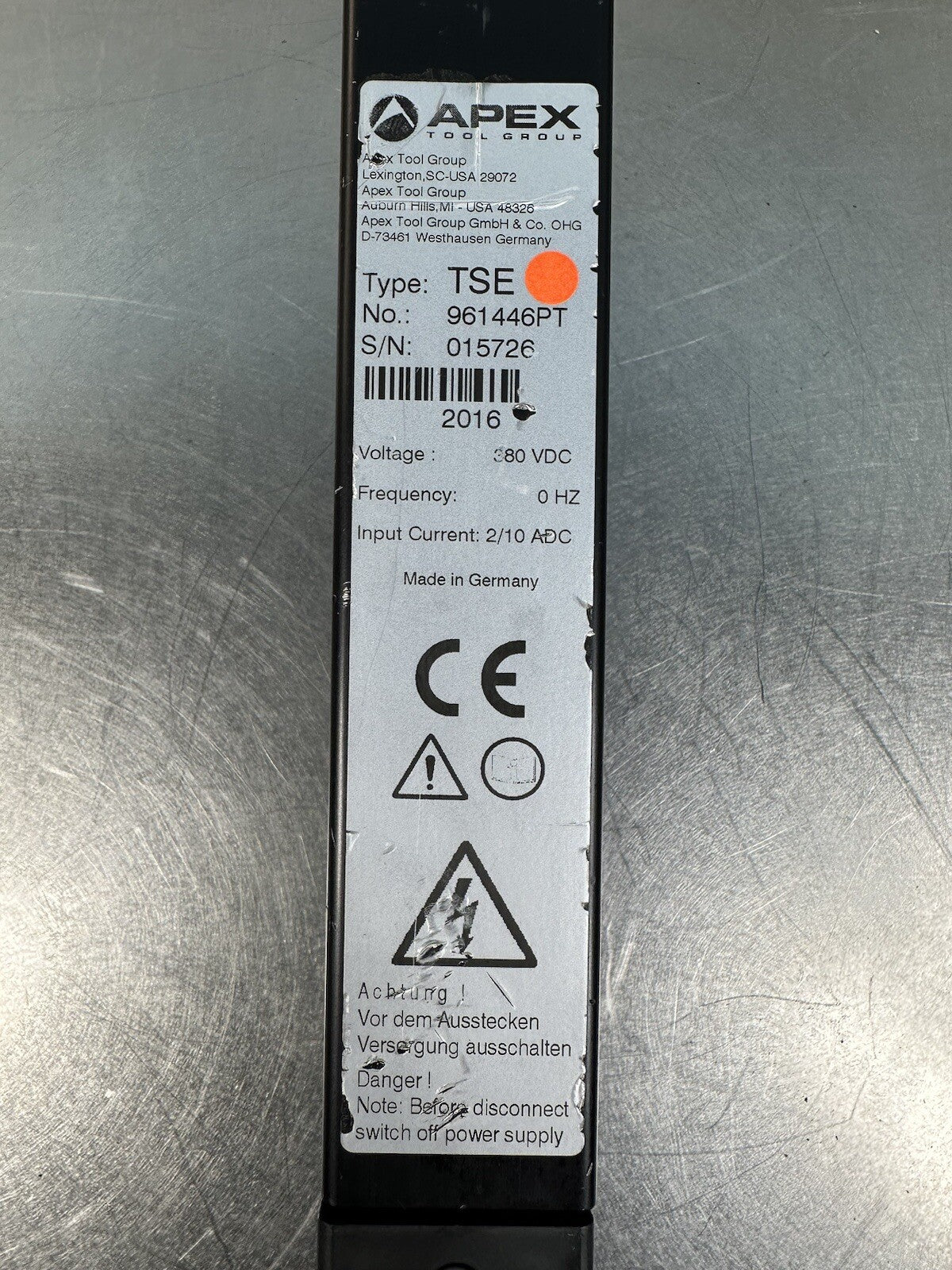 APEX TSE 961446PT  (BIN-1.3.2)