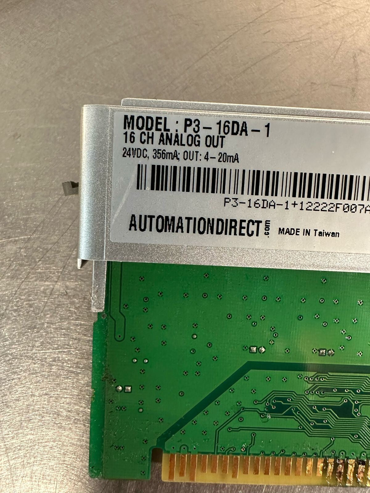 Automation Direct P3-16DA-1      16 CH Analog               (7.4.4)