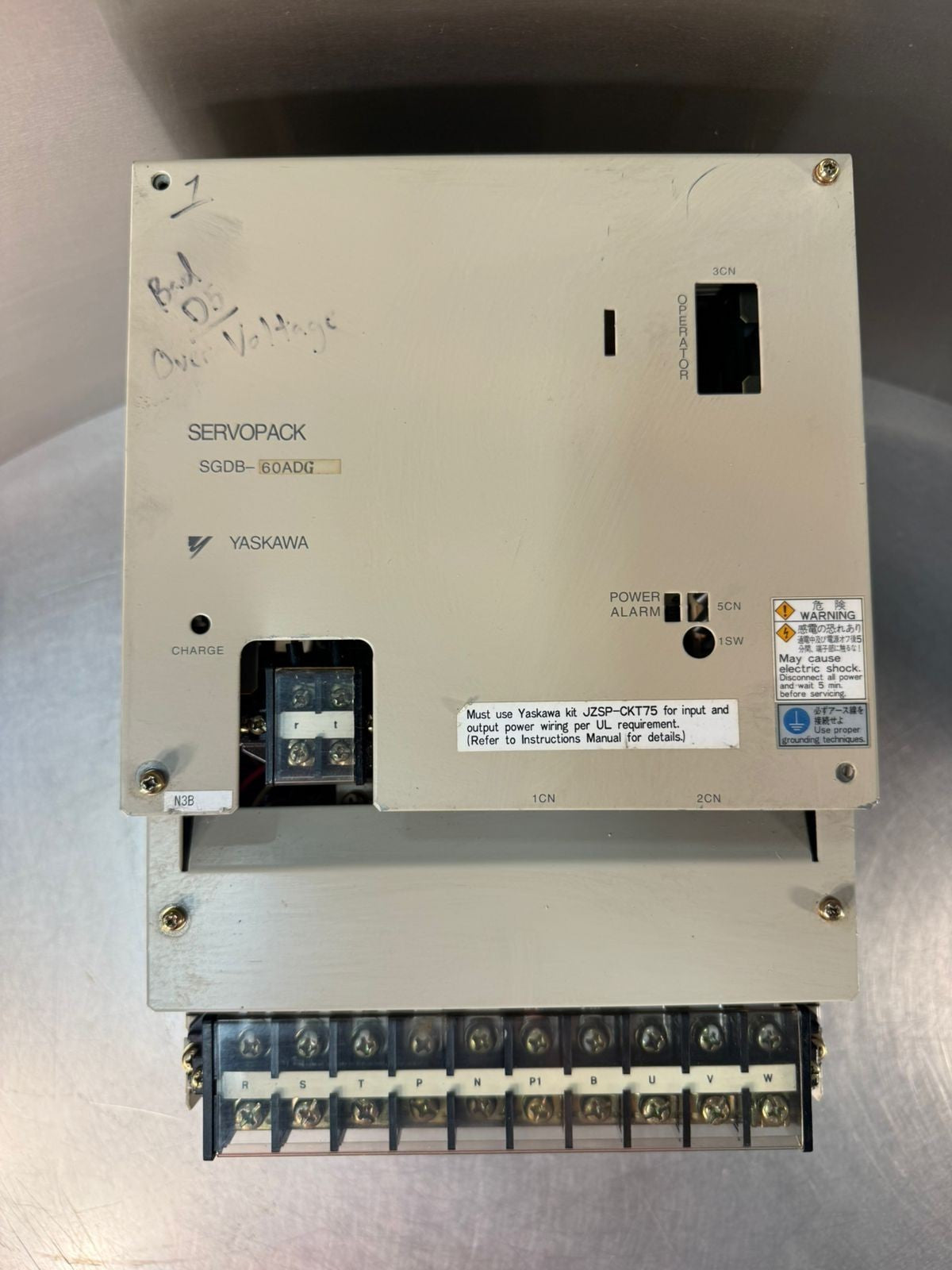 Yaskawa Servopack SGDB-60ADG  200-230V 5.5kW 3 Phase               (1.4.5)