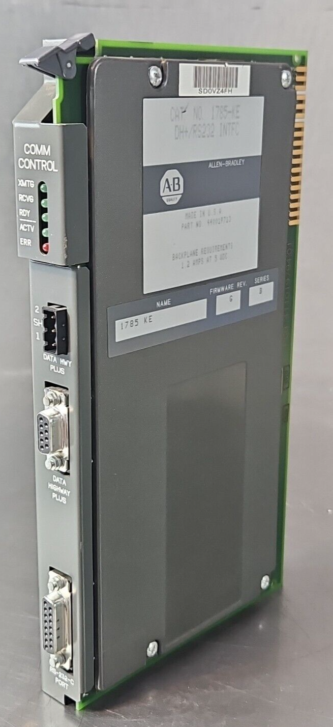 Allen Bradley 1785-KE/B Interface Data Highway Com. Module              (BIN412)