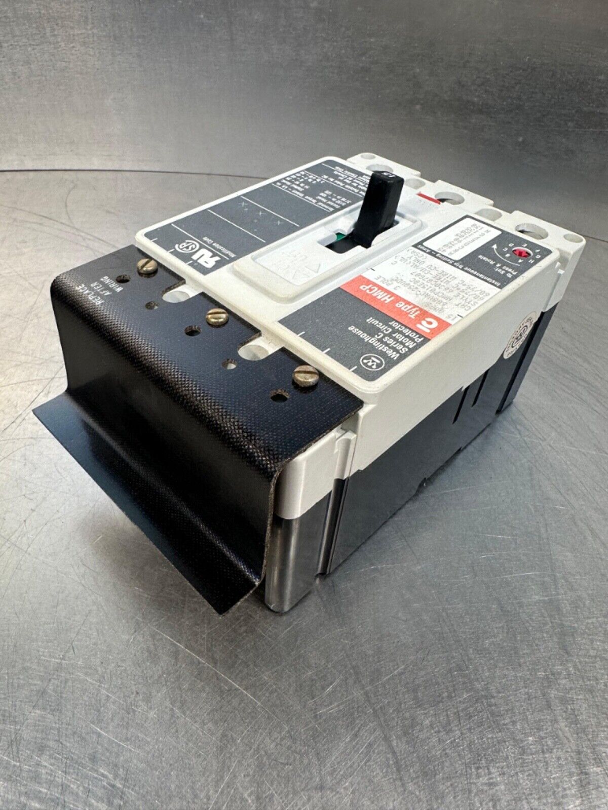 Westinghouse HMCP015E0C Bolt-On Circuit Breaker 15A 600V 3P  (4B-27)