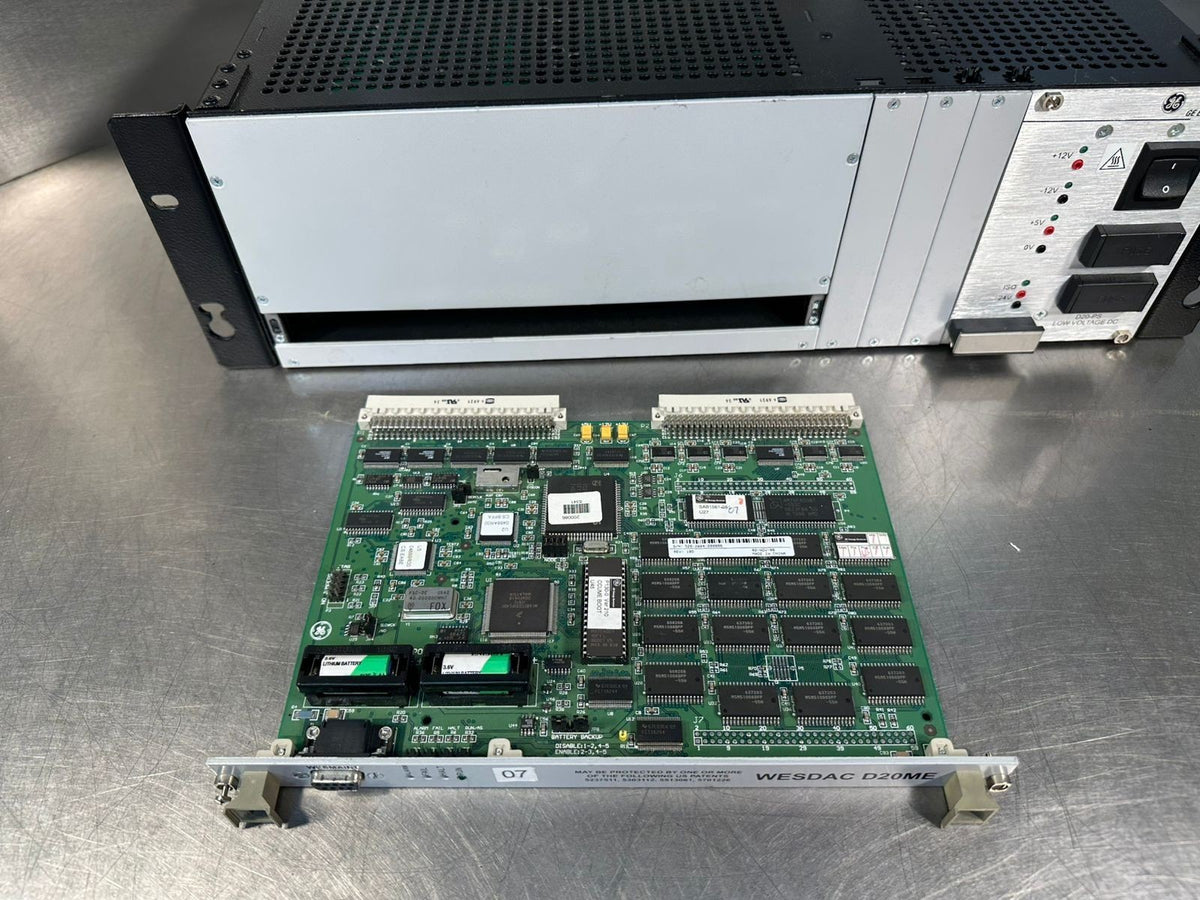 Ge Wesdac D20ME Controller  Inp 20-60V 10A Max                           (9.4.3)
