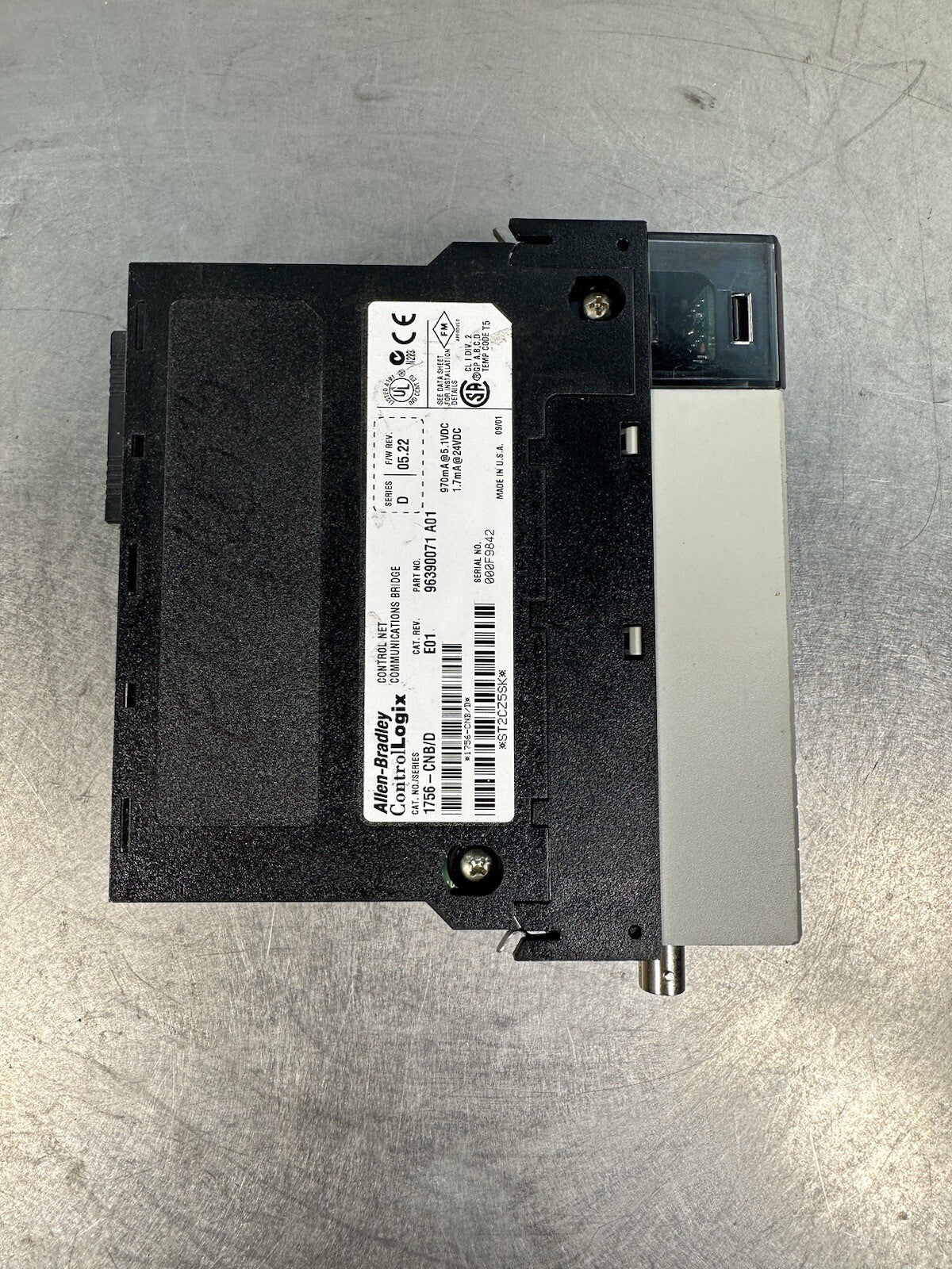 Allen-Bradley 1756-CNB Series D Control Net Communications Bridge (BIN-1.5.1)