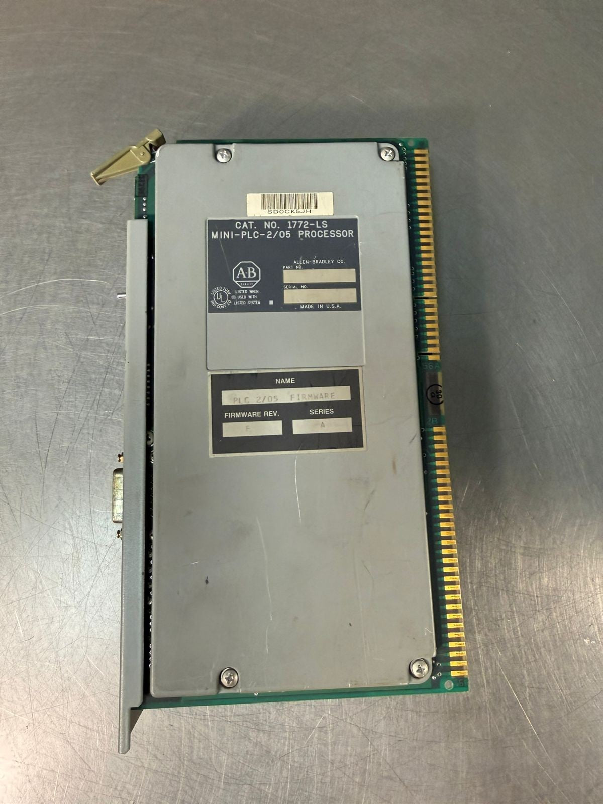 Allen Bradley 1772-LS /A Mini-Plc-2/05 Processor                   (6.4.4)