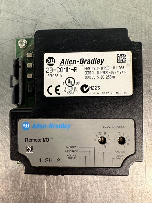 Allen-Bredley 20-COMM-R    Remote I/O (3C-26)