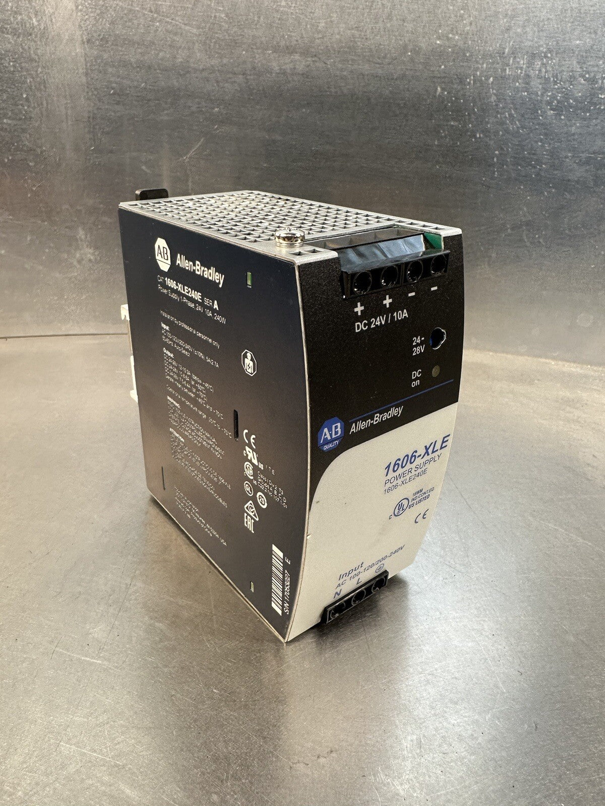 Allen Bradley 1606-XLE240E Series A Power Supply (BIN-1.5.1).