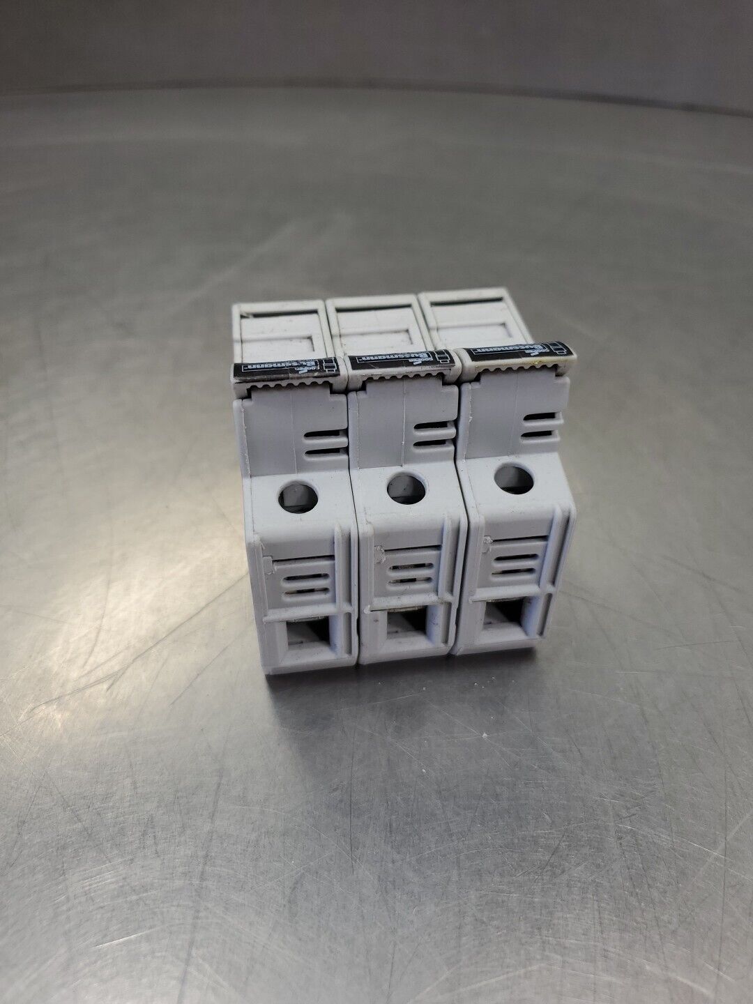 Cooper Bussmann CHCC (W20) 600V 30A 3-Pole Fuse Holder w/Fuses.            4B-35