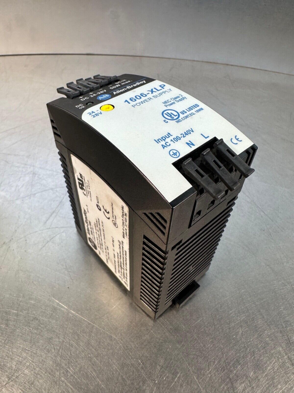 Allen Bradley 1606-XLP50E Ser. A - Power Supply - 50 W, 24 VDC  (4C-39)