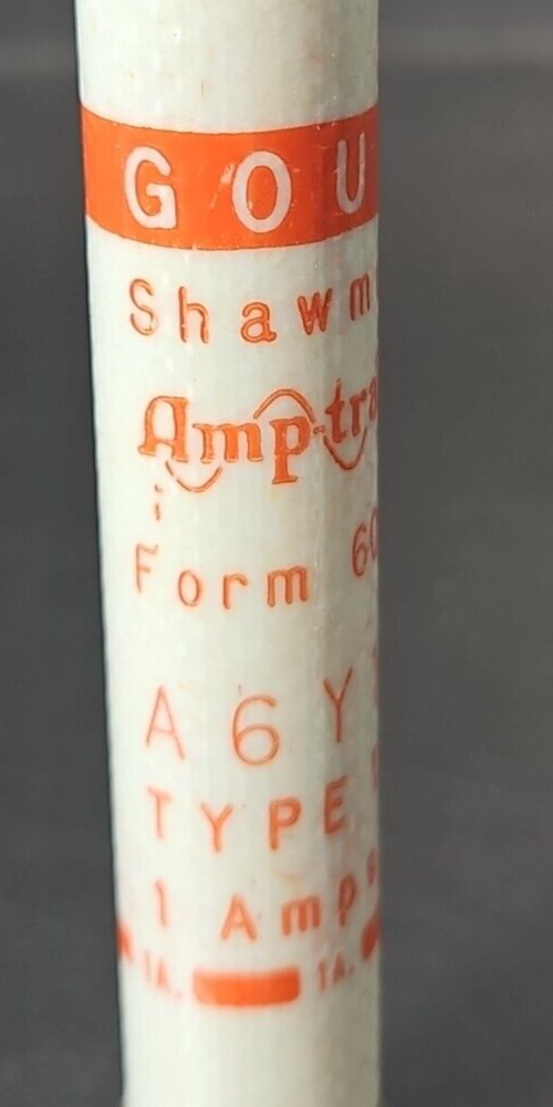 Gould shawmut A6Y1 Time delay fuse                                       Loc4C30