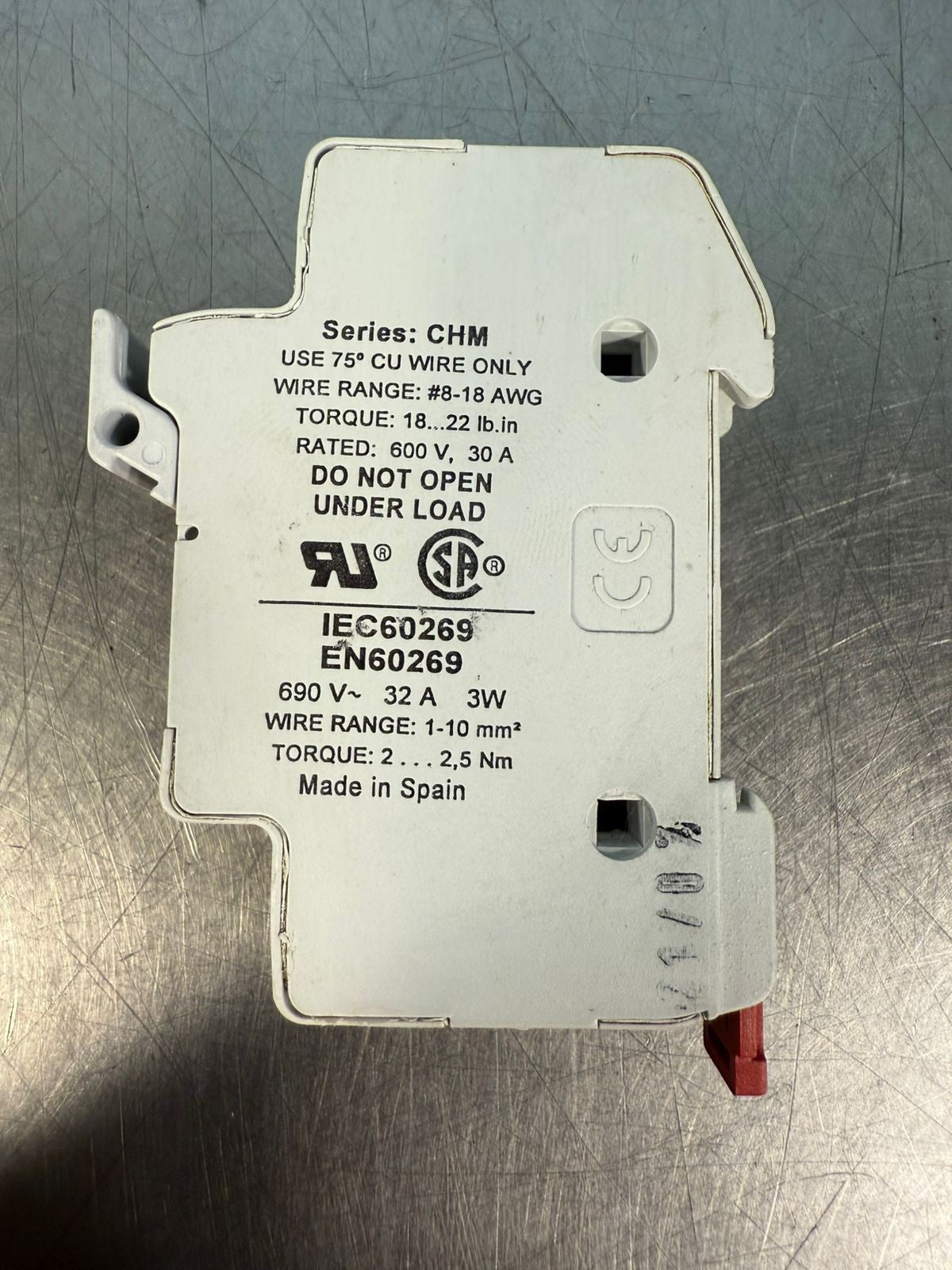 Bussmann CHM1DI Fuse Holder 10x38                                  (2.1.5)
