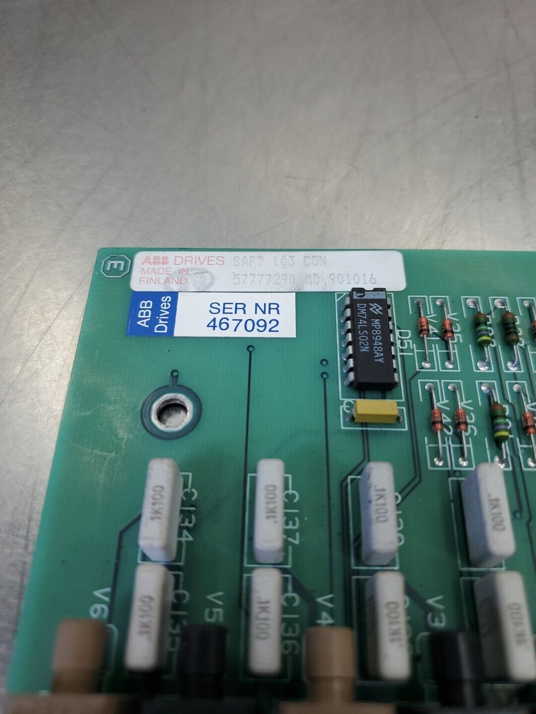 ABB/Strömberg SAFT-103-CON Drive Board (57777290)                             3A