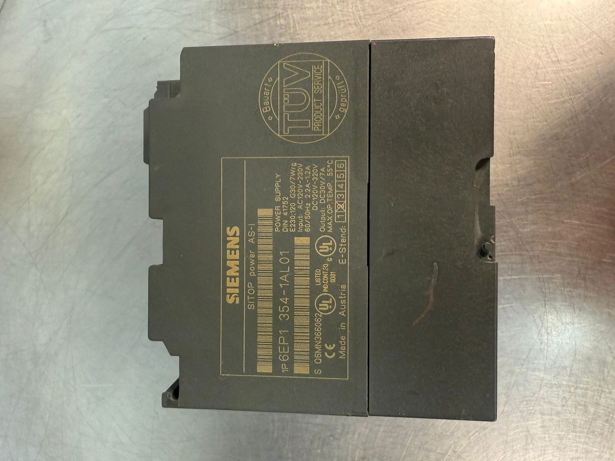 Siemens 6EP1354-1AL01 Stop Power As-I Power Supply                 (8.5.8)