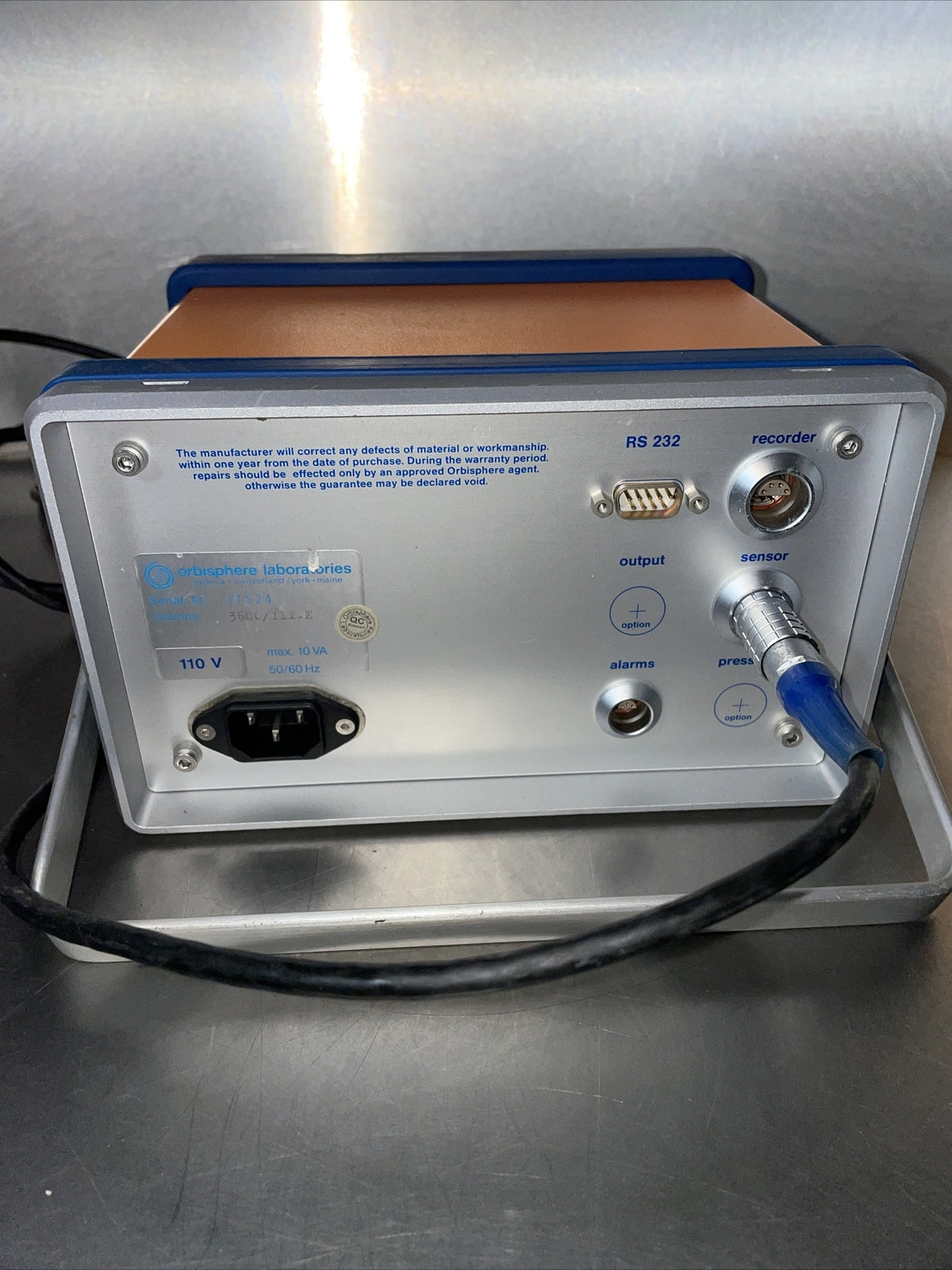 Orbisphere Laboratories Model 3600 Analyzer        (@bin1.2.2)