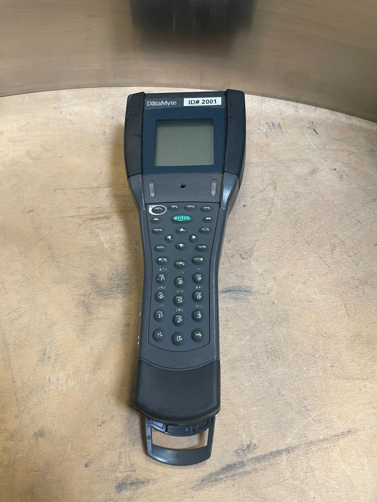 ASI Datamyte 501-4BTNAU Gray Handheld LCD Display VGA Cable Data Collec.BIN4.5.5