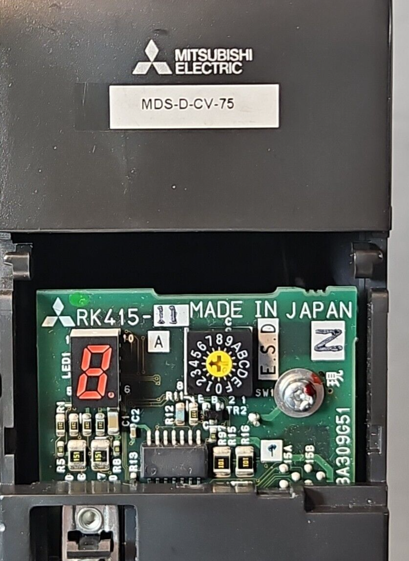 Mitsubishi Electric Corp MDS-D-CV-75 Power Supply Unit 5.5 kW  (BIN1.5.2)
