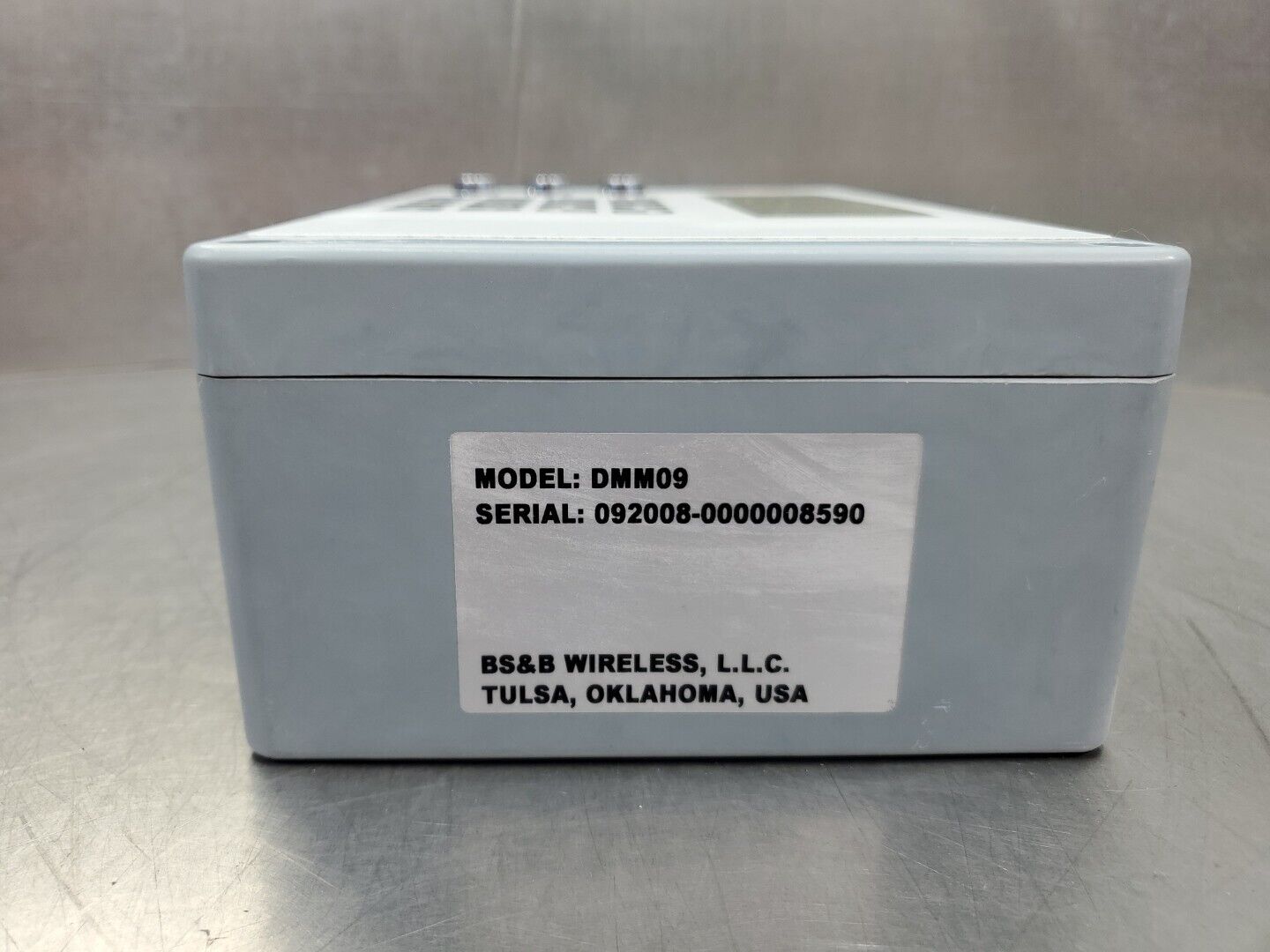 BS&B Wireless DMM09 Control HMI Module.                                       2F