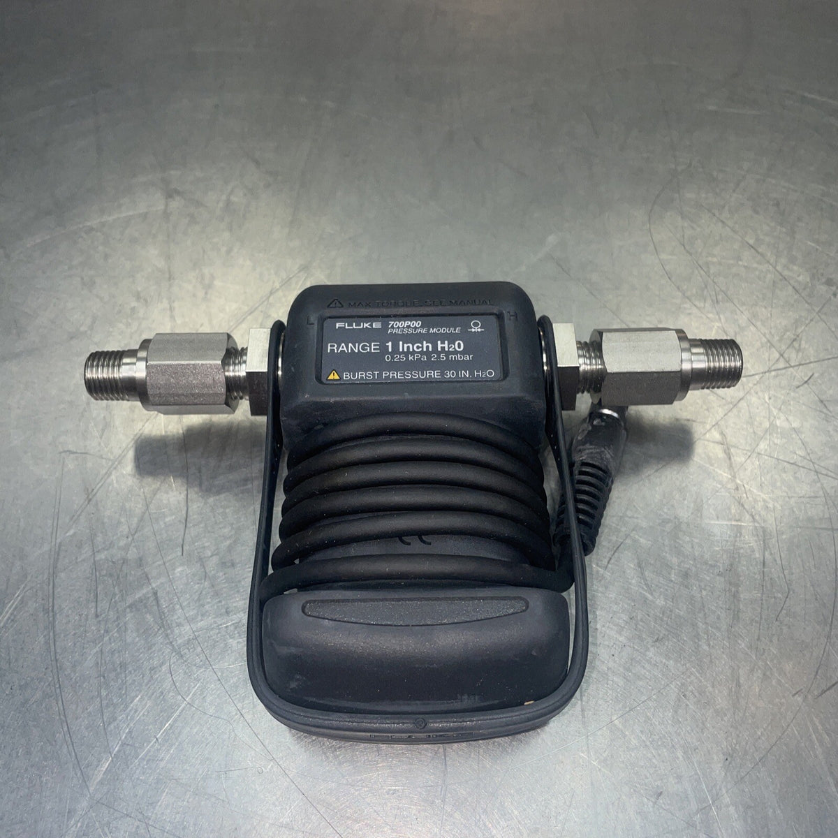 Fluke 700P00 pressure module 0.25 kPa 2.5mbar                                @DH