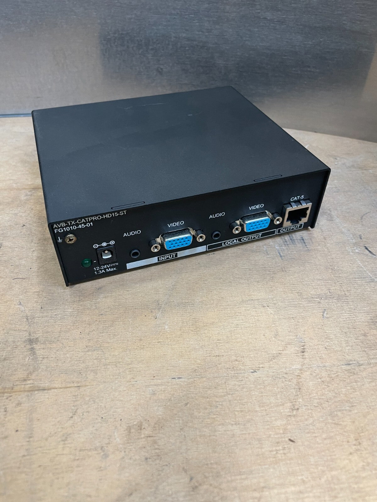 AMX FG1010-45-01 Black Autopatch 12-24V CATPRO V5A2 TX ENC Mount/ModuleBIN3.4.4.