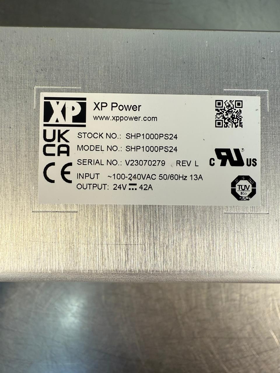 Xp Power SHP1000PS24 PSU 100-240VAC 50/60Hz 13A OUTPUT 24V 42A (11.4.5)