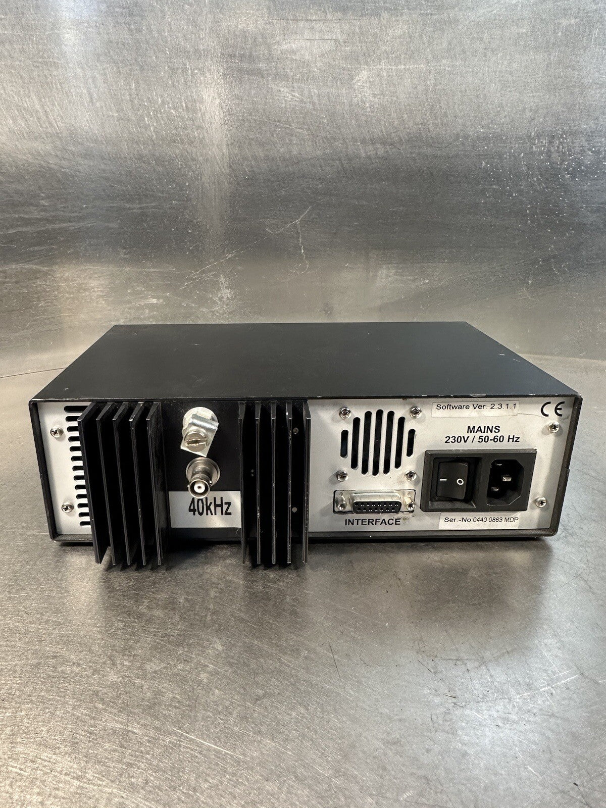 Weber Ultrasonics LC Premium Ultrasonic Generator 0440 0863 MDP (BIN-1.2.4)